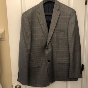 Grey suit jacket